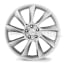 Lorinser RS8 Alufelgen  - 1 Felgensatz 19 Zoll | in silber f&uuml;r den VW Golf V 5