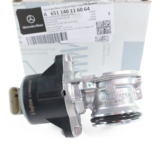 EGR valve A6511401160 Exhaust gas regulation valve Diesel Genuine Mercedes-Benz