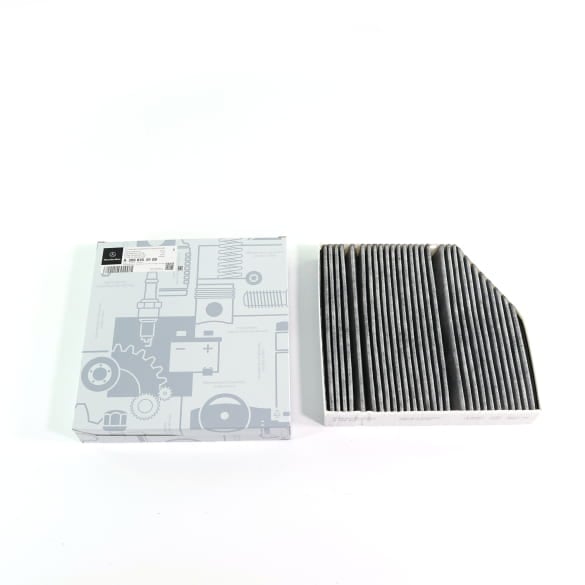 Cabin air filter Activated carbon filter A2068350100 dust filter Genuine Mercedes-Benz