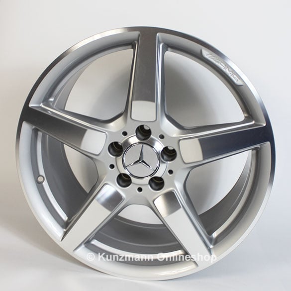 AMG 19-inch alloy wheel set | CLS W218 | original Mercedes-Benz | B66031486/7-Satz-AMG