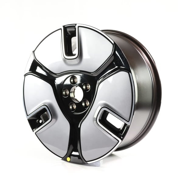 19-inch wheel set Smart ONE #1 HX-11 black with aero element Genuine Smart | QAP8891568379/8891684855G97