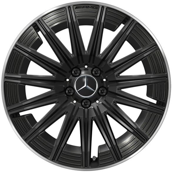 AMG 20 Inch Wheels CLE C236 Coupe black matte multispokes Genuine Mercedes-AMG