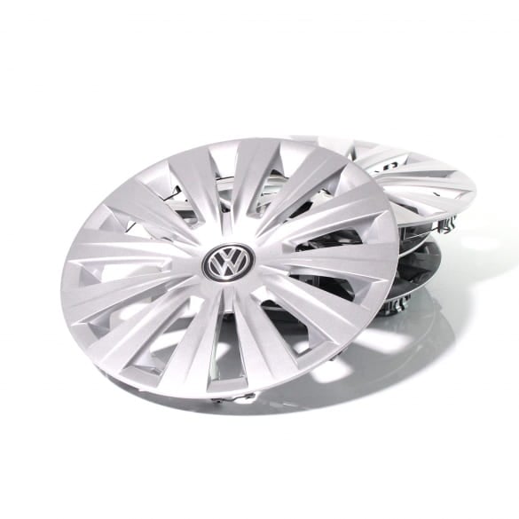 15 inch hubcaps set VW Golf VII genuine Volkswagen