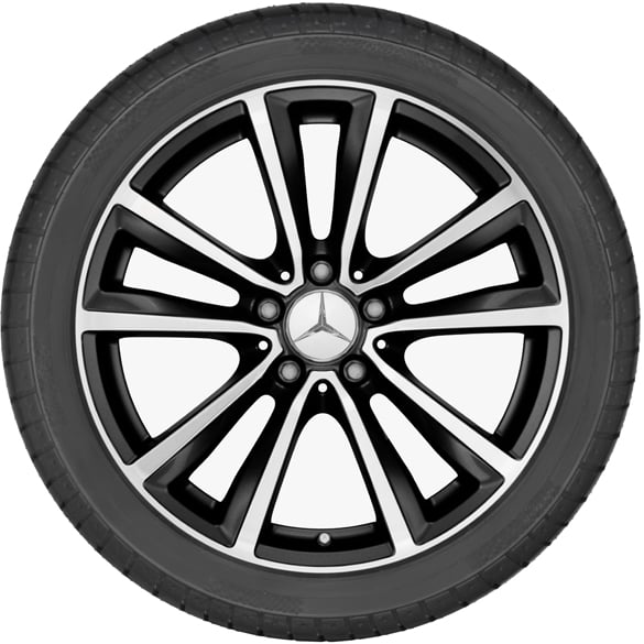 Mercedes-Benz snow wheels 1 set 18 inch A-Class W176 B-Class W246 CLA W117 tire pressure sensors