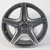 AMG light-alloy wheels | Style VI / 6 from the C63 AMG | Mercedes-Benz C-Class W204 | 18 inches | B66030098/99-AMG-Satz