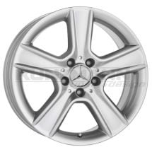 17 inch light-alloy wheels | 5-spoke-design | C-Class W204 | genuine Mercedes-Benz | 