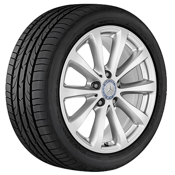Snow wheels 17 inch E-Class W213 genuine Mercedes-Benz with TPS runflat
