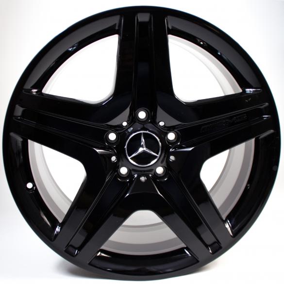 G 63 AMG 20-inch alloy wheel set black G-Class W463 original Mercedes-Benz