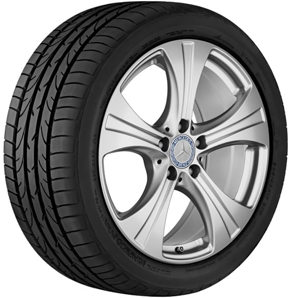 Snow wheels 1 set 18 inch GLC SUV X253 & Coupe C253 genuine Mercedes-Benz tire pressure sensors