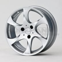 Lorinser Speedy | 4 light-alloy wheels in the dimension 17" (inch) silver | smart fortwo 450 | 450-speedy-17