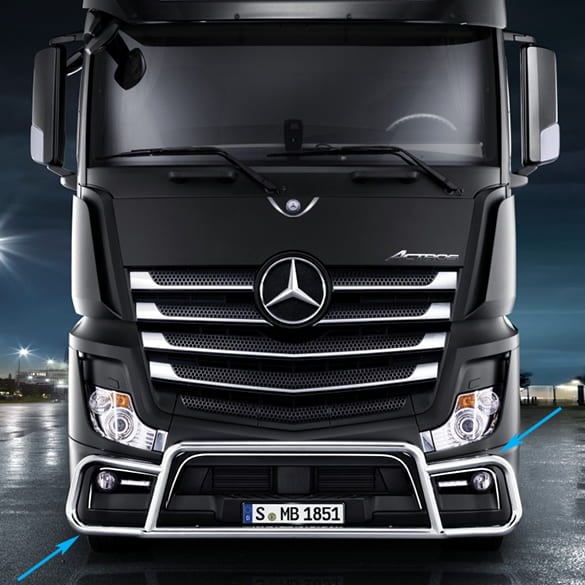 Stainless steel front bumper Actros 4 5 Mercedes-Benz | B67520152