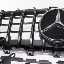 AMG-specific radiator grill panamericana CLS C257 genuine | AMG-FL-Grill-257