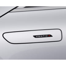 AMG lettering 4Matic+ silver chrome mudguard EQS V297 Genuine Mercedes-Benz | A2978171800-K