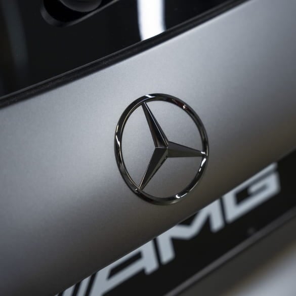 Mercedes star dark chrome tailgate A-Class V177 | Stern-schwarz-V177
