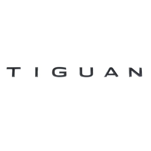 Tiguan lettering emblem tailgate VW Tiguan 3 CT1 black Genuine Volkswagen