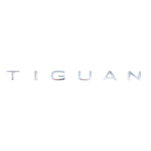 Tiguan lettering tailgate VW Tiguan 3 CT1 chrome Genuine Volkswagen | 571853687 2ZZ