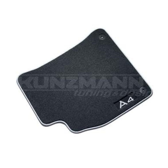 floor mats | Original Audi A4 (8K) premium velours set | A4 lettering | 8K1061270 MNO | 8K1061270 MNO