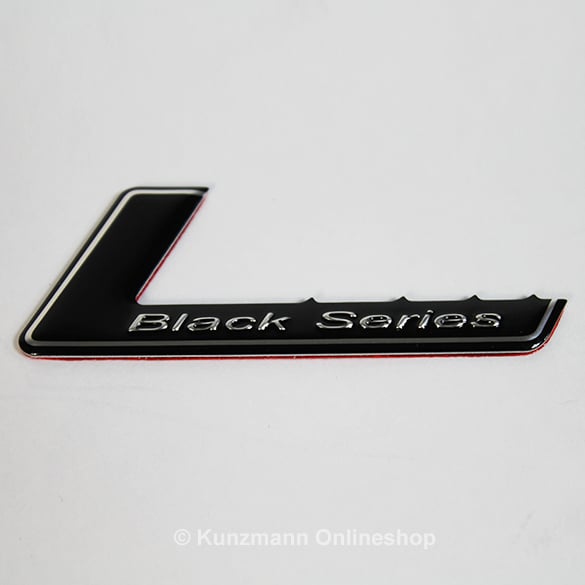 Black Series logo emblem | 63 / 65 AMG | Genuine Mercedes-Benz