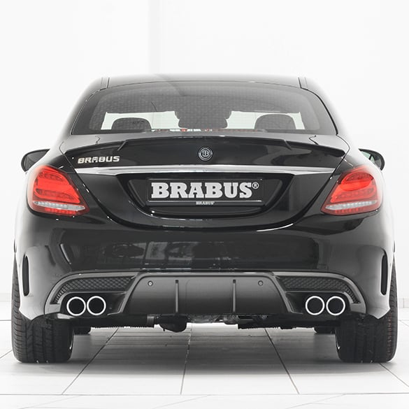 Brabus sports exhaust / muffler | 4-cylinders | Mercedes-Benz C-Class 205