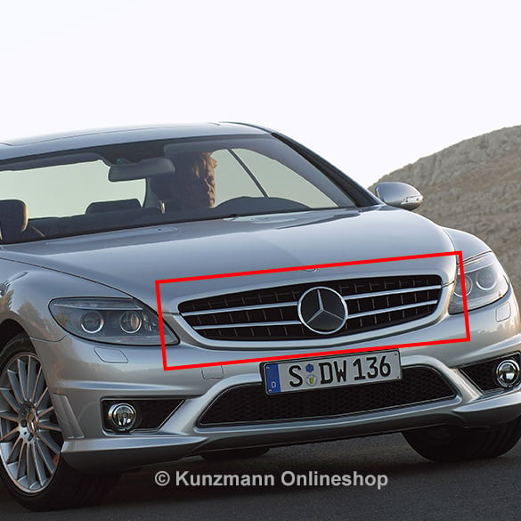 CL 63 AMG grille CL W216 Genuine Mercedes-Benz | CL63-Kuehlergrill