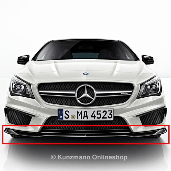 CLA 45 AMG spoiler lip Night-Package genuine Mercedes-Benz