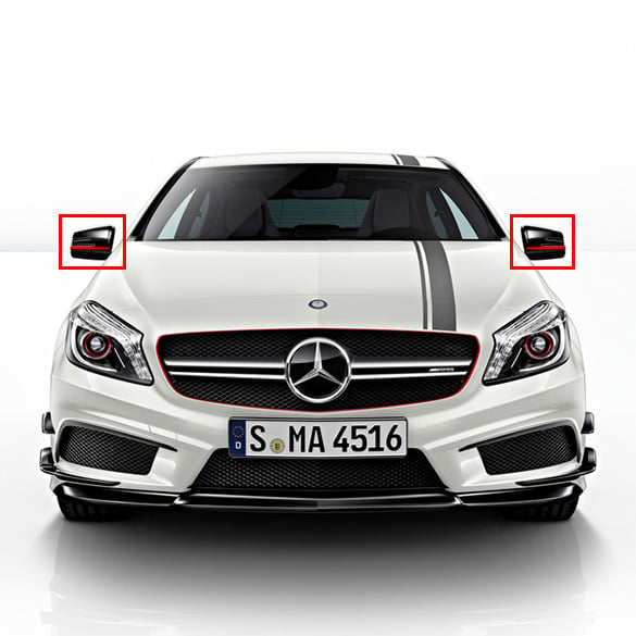 CLA 45 AMG Edition 1 mirror trim sheet set Mercedes-Benz CLA W117 | A1769871075-CLA45