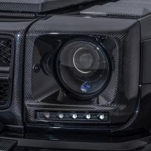 Brabus Headlights dazzle | carbon | G-Class W463 | Mercedes Benz | Brabus-Scheinwbl-carbon-463