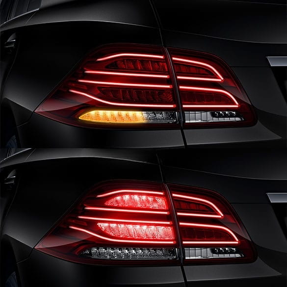 LED facelift rear light set M-Class W166 genuine Mercedes-Benz