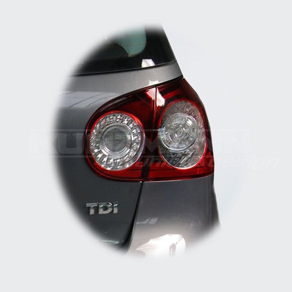 LED rear lights Golf MK5 candy red Genuine Volkswagen | 1K0052204