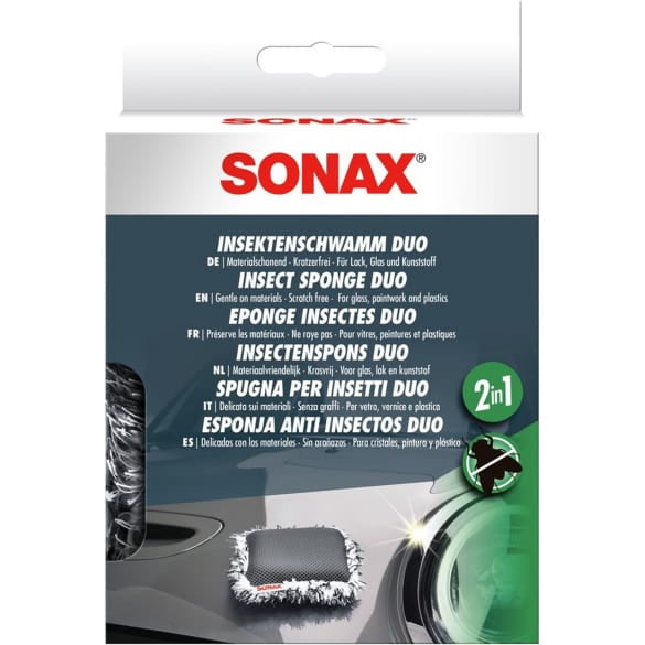 SONAX Insektenschwamm Duo Reinigungsschwamm | 04272000