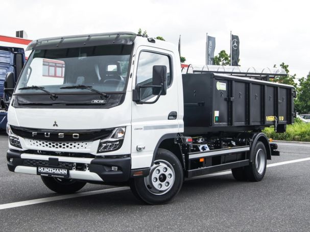 FUSO Canter 7C18 Abrollkipper inkl. Mulde AHK LED DAB