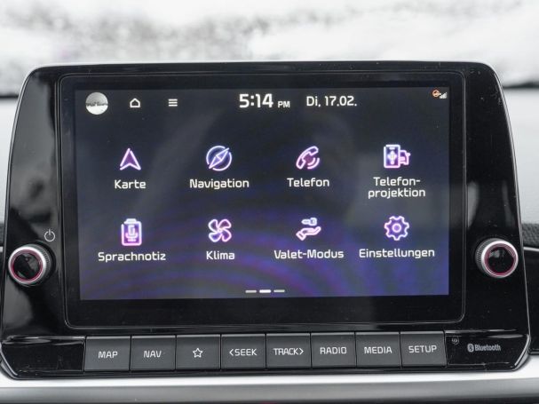 KIA Picanto 1.0 AMT Spirit Navi Kamera Totwinkel