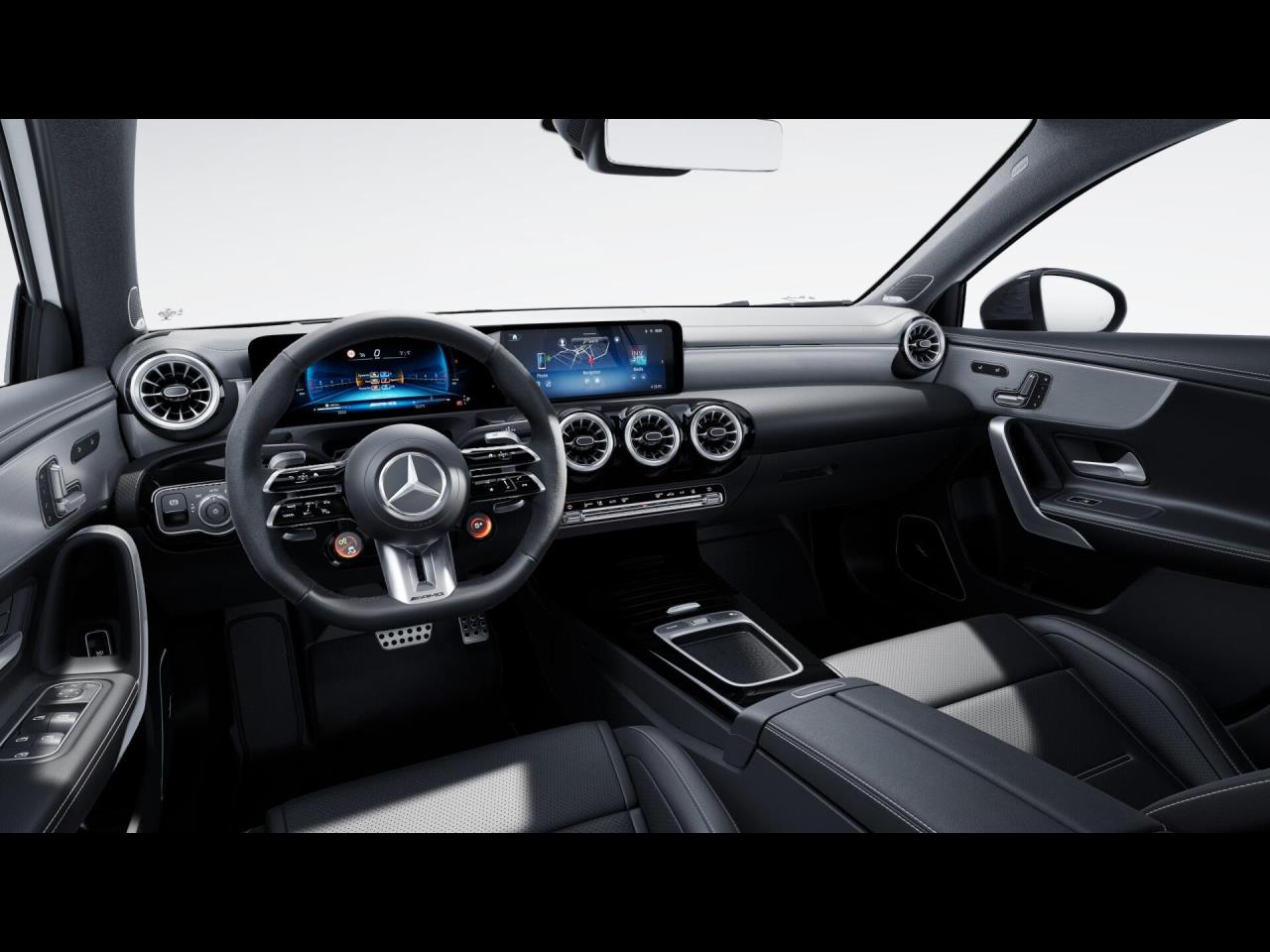 Mercedes-Benz A 35 AMG 4M Limousine Night Panorama Standhzg