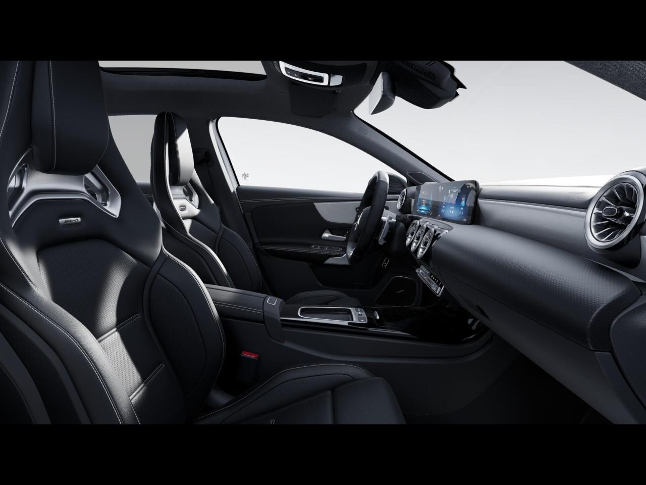 Mercedes-Benz A 35 AMG 4M Limousine Night Panorama Standhzg