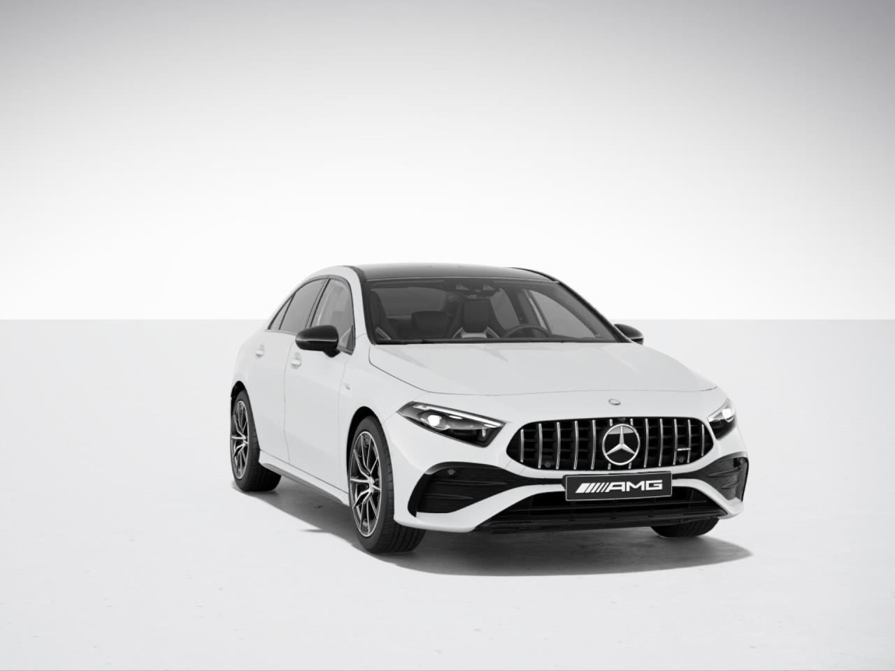 Mercedes-Benz A 35 AMG 4M Limousine Night Panorama Standhzg