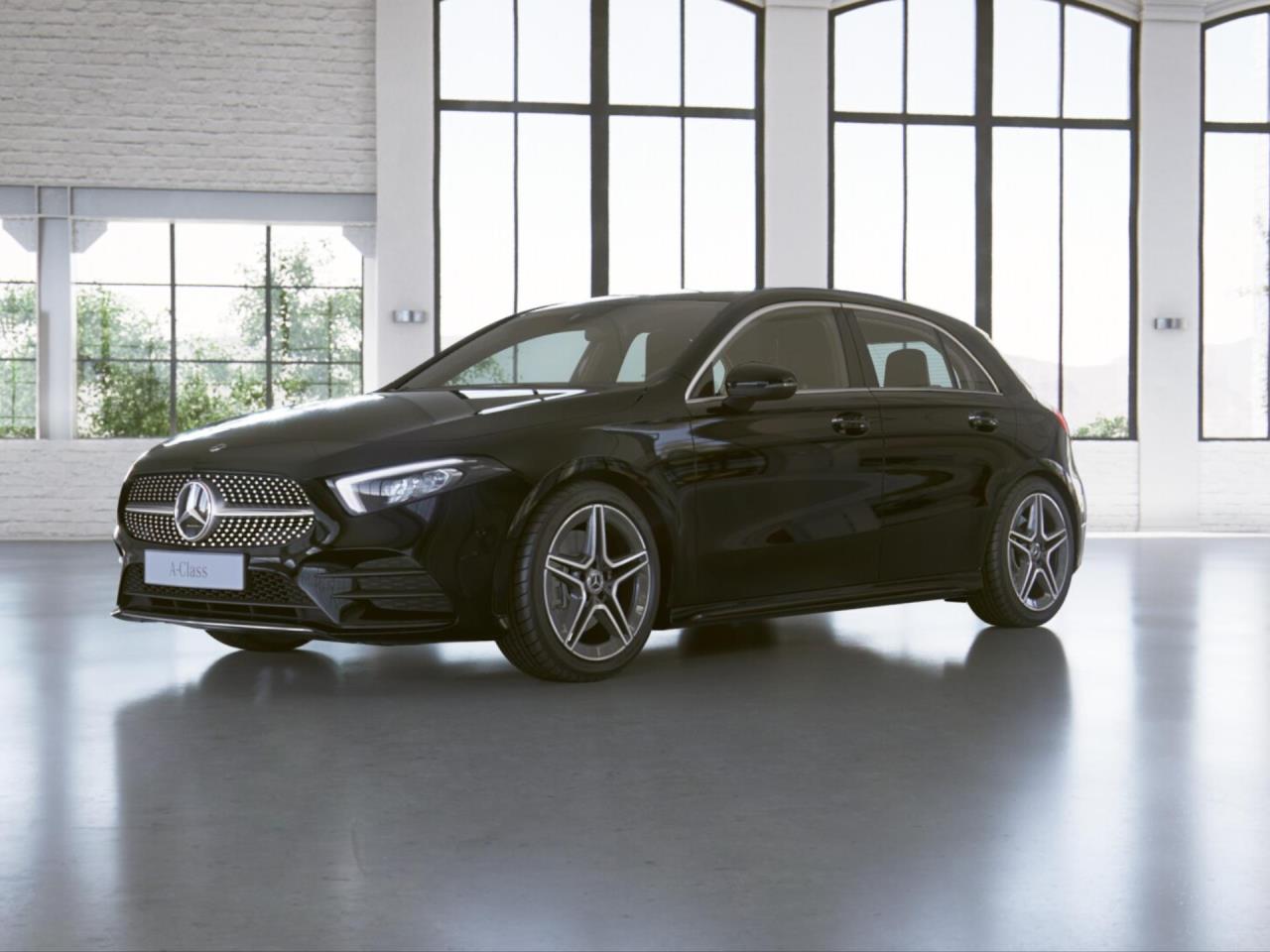 Mercedes-Benz A-Klasse A 250 e Limousine nachtschwarz