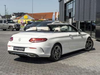 Mercedes-Benz C 200 4M Cabrio AMG Comand Distronic HeadUp 360°