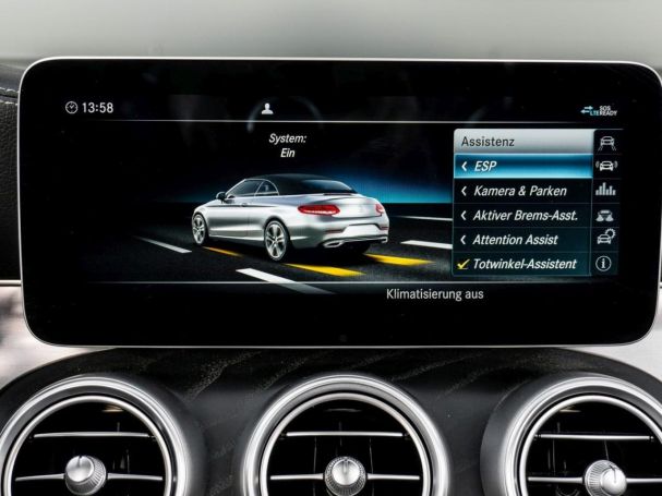 Mercedes-Benz C 300 Cabrio AMG Navi Kamera Spur-Paket Airscarf