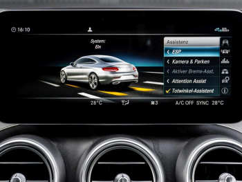 Mercedes-Benz C 200 Coupé AMG Panorama Distronic Kamera