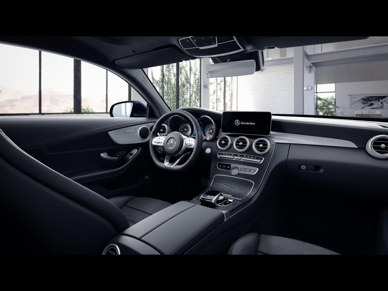 Mercedes-Benz C 200 Coupé AMG Panorama Distronic Kamera