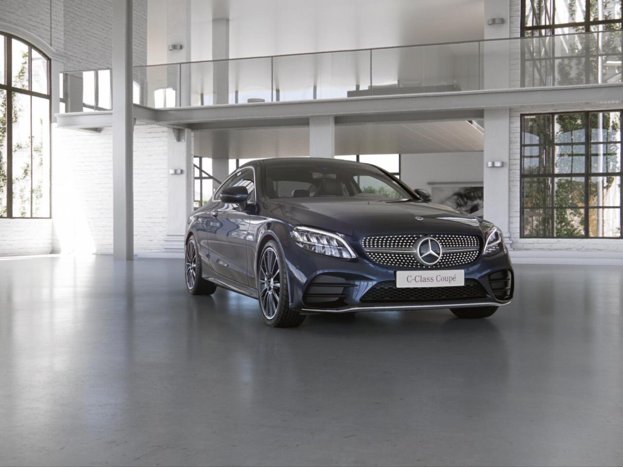 Mercedes-Benz C 200 Coupé AMG Panorama Distronic Kamera