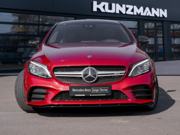 Mercedes-Benz C 43 AMG 4M Coupé Night Panorama Standhzg Carbon