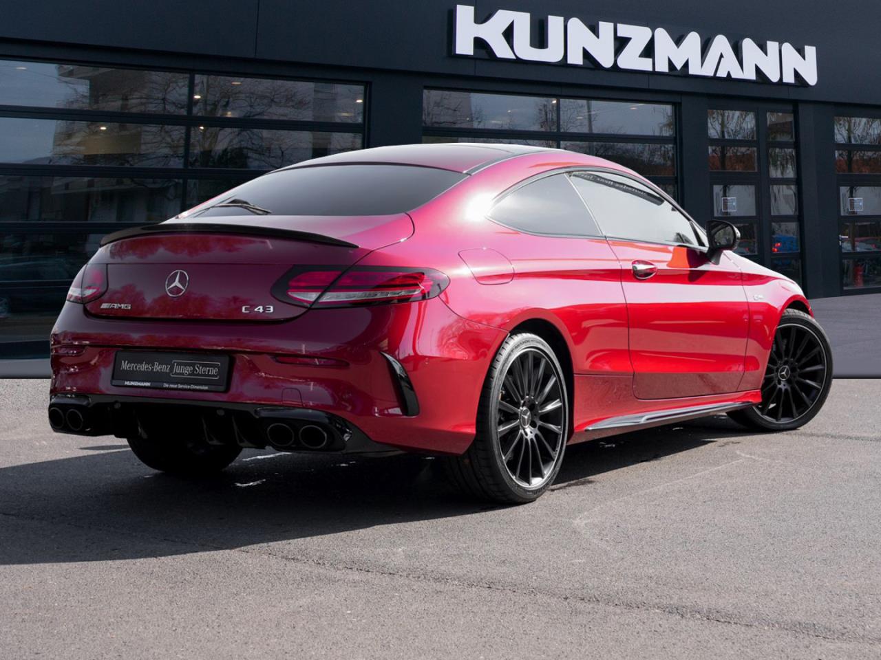 Mercedes-Benz C 43 AMG 4M Coupé Night Panorama Standhzg Carbon