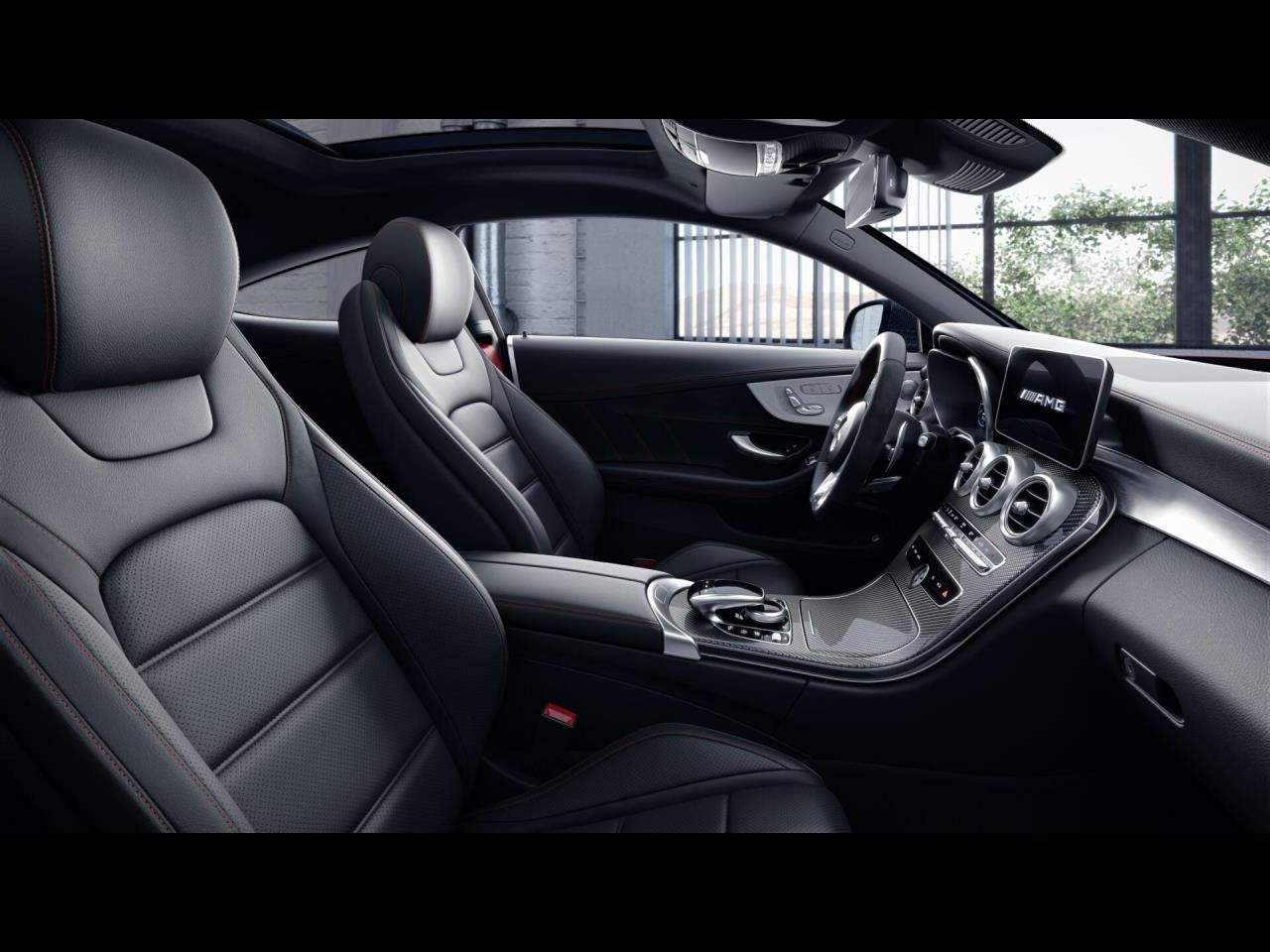 Mercedes-Benz C 43 AMG 4M Coupé Night Panorama Standhzg Carbon