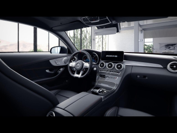 Mercedes-Benz C 43 AMG 4M Coupé Night Panorama Standhzg Carbon