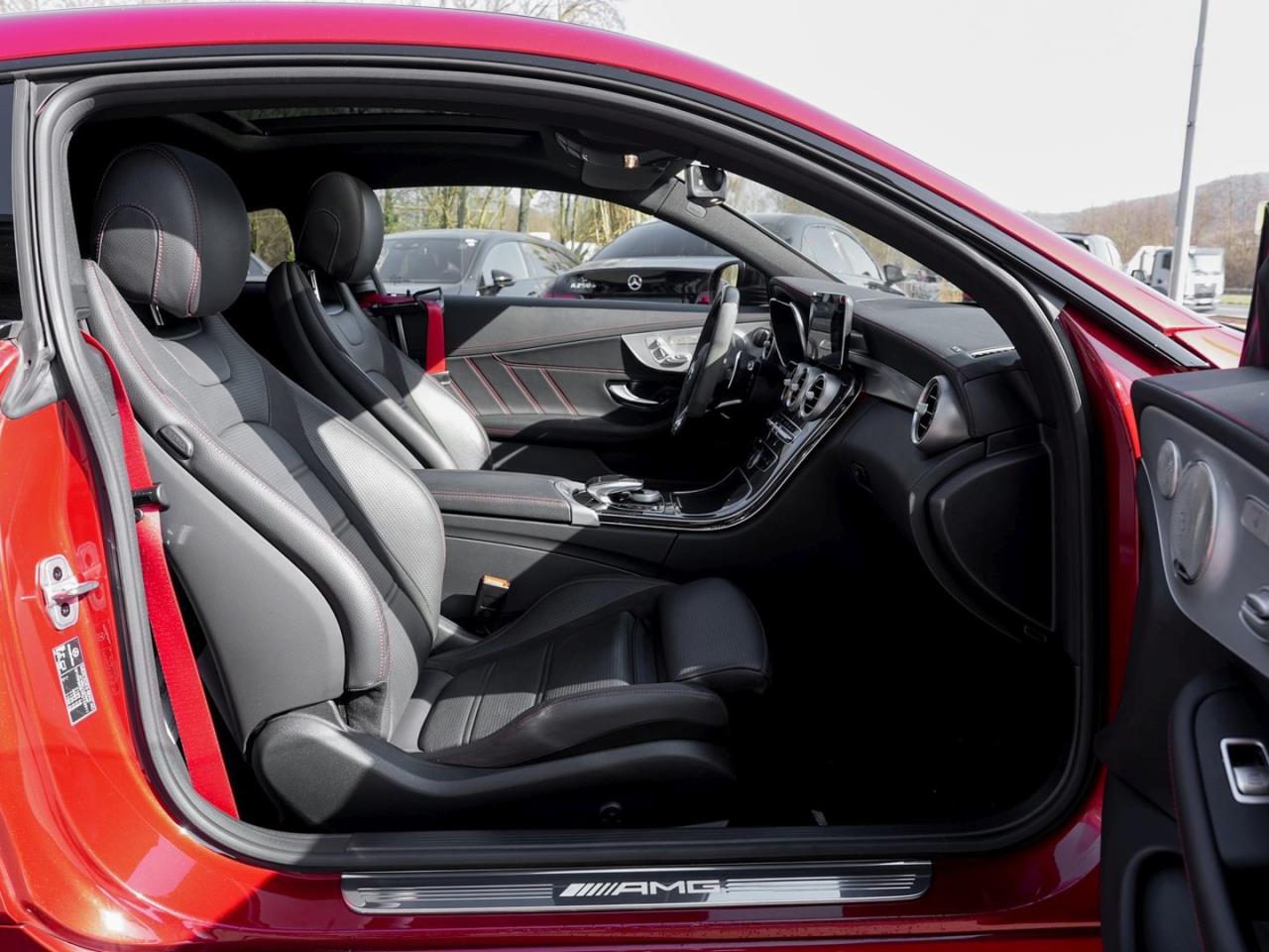 Mercedes-Benz C 43 AMG 4M Coupé Night Panorama Standhzg Carbon