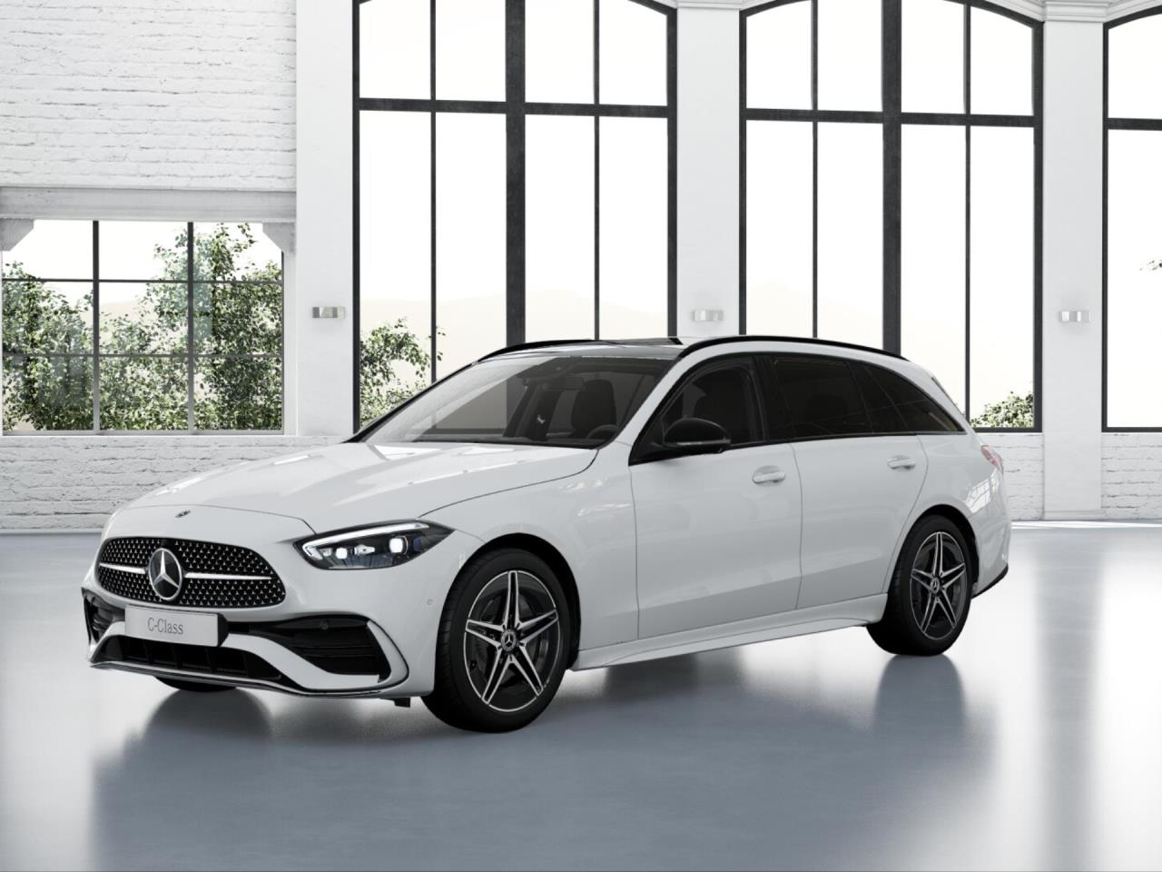 Mercedes-Benz C 200 T AMG Night Distronic Panorama 360° Memory