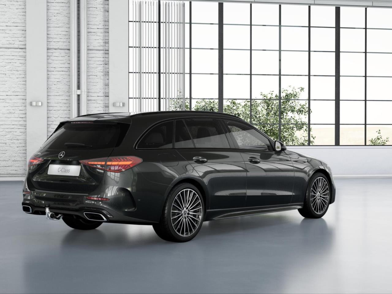Mercedes-Benz C 220 d T-Modell AMG Night Navi Memory AHK 360° Mercedes-Benz C 220 d T-Modell AMG Night Navi Memory AHK 360°