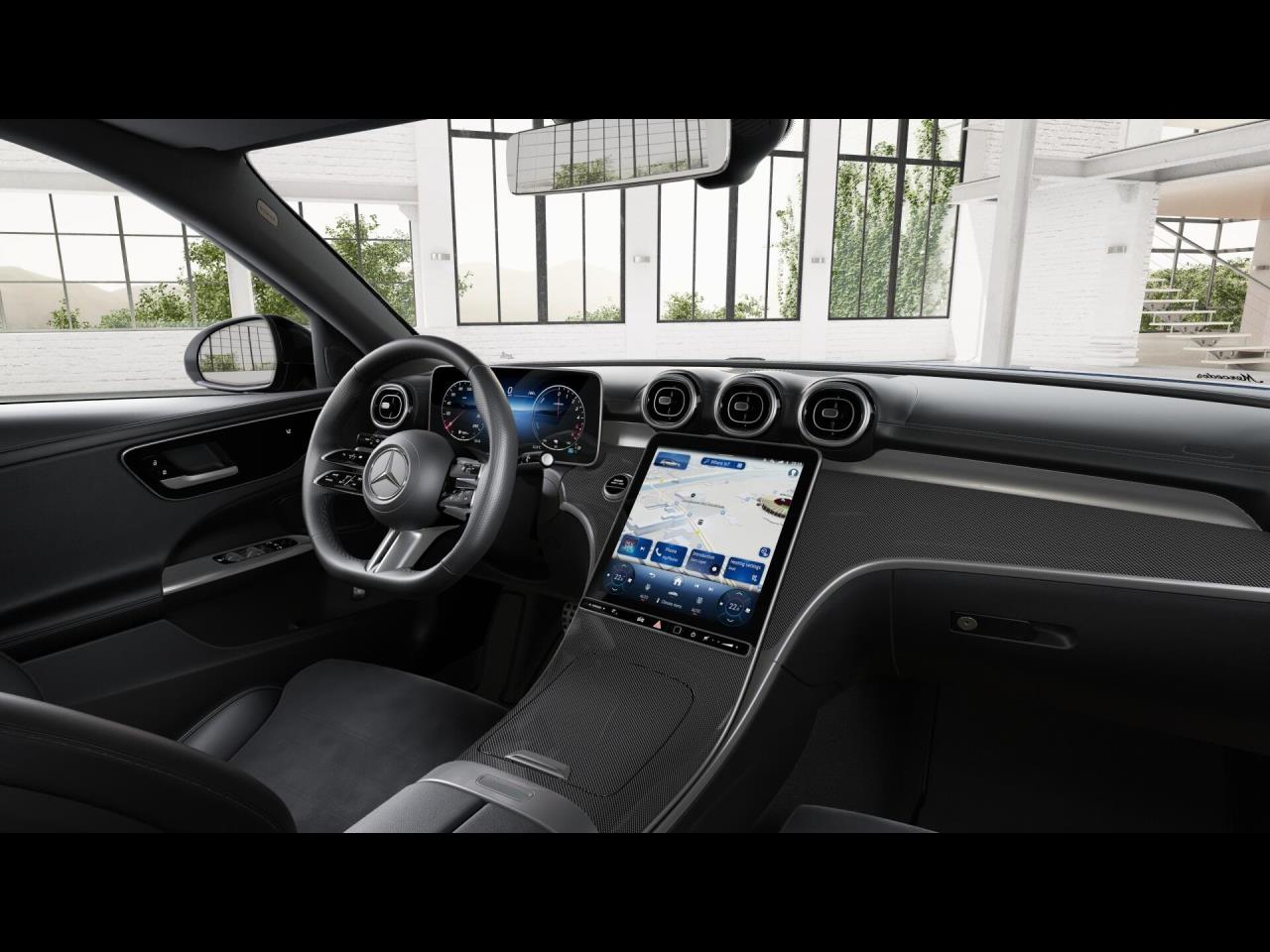 Mercedes-Benz C 300 de 4M T AMG Night Distronic Panorama 360°