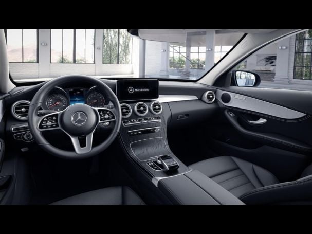 Mercedes-Benz C 180 AMG Exclusive Night MBUX Navi Standhzg Mercedes-Benz C 180 AMG Exclusive Night MBUX Navi Standhzg